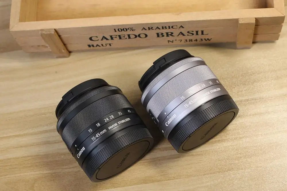 Бывший в употреблении зум объектив Canon EF M 15 45 мм f/3 5 6 3 со стабилизацией