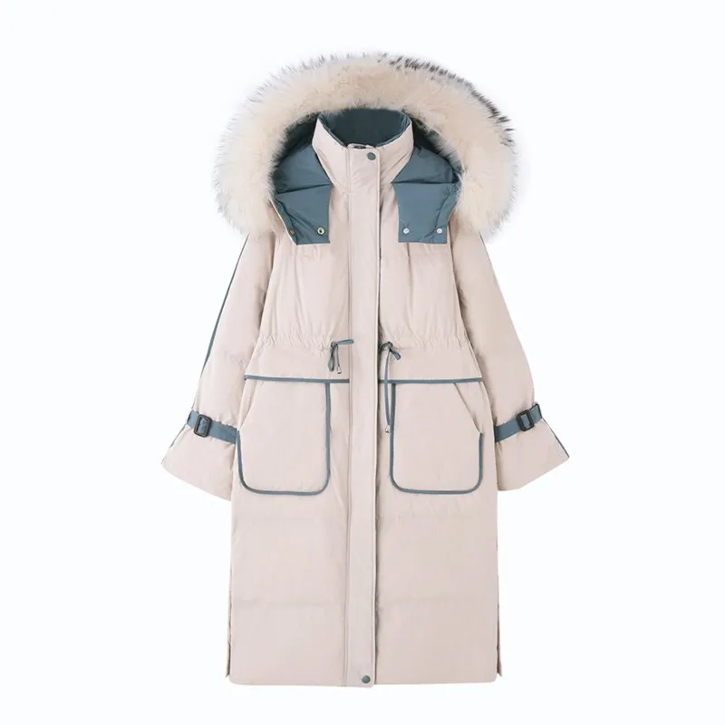 

Fashion winter jacket women 2020 new oversized jacket women mid-length over-the-knee bread jacket Korean version loose coat