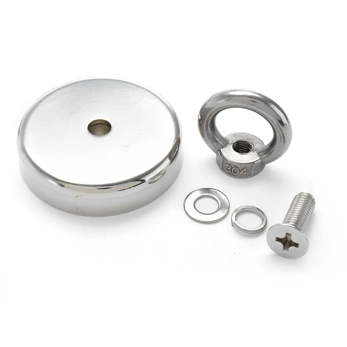 

90kg-600kg Magnet Strong Neodymium Fishing Salvage Magnetic Material Deap Sea Recovery Treasure Hunting Magnet