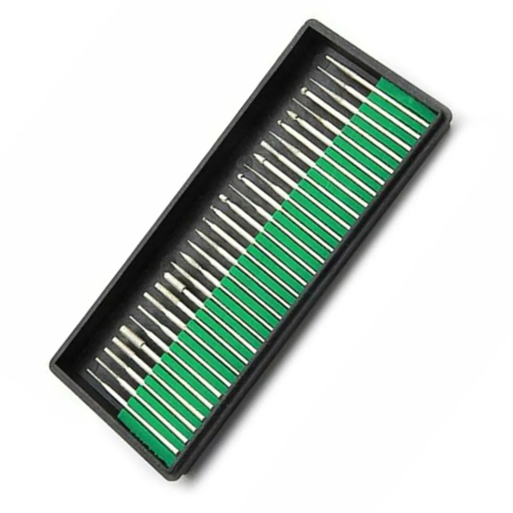 

Rotary Drill Bit 30Pcs Carbide Burrs Set Metal Woodworking Useful Durable