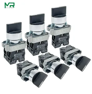 22 мм XB2-BD21 BD23 BD25 BD33 BD45 BD53 1NO2NO1NO1NC 23 позиция самоблокирующаясясамовосстанавливающаяся ручка-переключатель