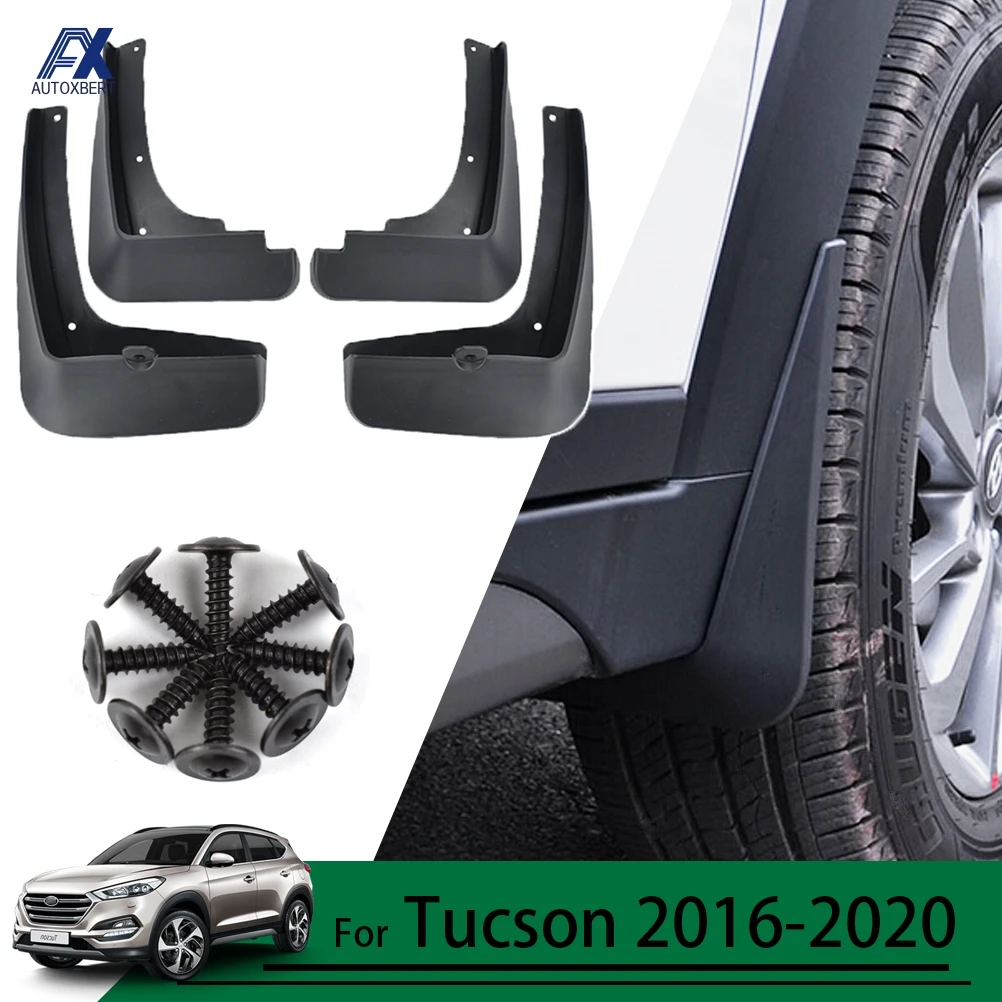Грязевые щитки AX для Hyundai Tucson TL 2015 2020 брызговики грязевые передние и задние 2016 2017