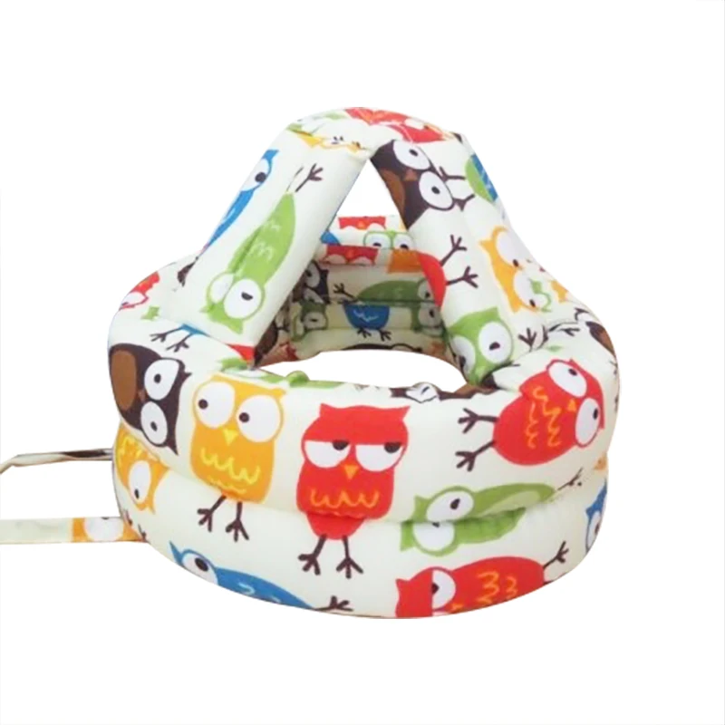 Beige owl Детский защитный шлем для малышей, детская шапка, шлемы учатся ходить, детские защитные шлемы, мягкие удобные шлемы - Цвет: Beige owl