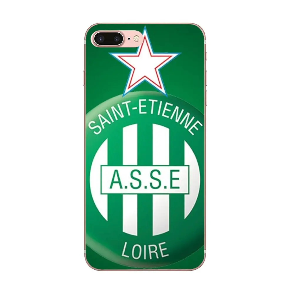 Логотип Asse Saint Etienne Loire для Huawei Honor 4C 5A 5C 5X 6 6A 6X 7 7A 7C 7X 8 8C 8S 9 10 10i 20 20i Lite Pro мягкие