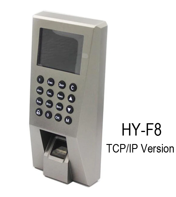 HYF8 TCP IP Function LUCKING дверь контроля доступа отпечатков пальцев посещаемость сотрудников RFID биометрический доступ TCP/IP USB порт - Цвет: HYF8 TCP IP Function