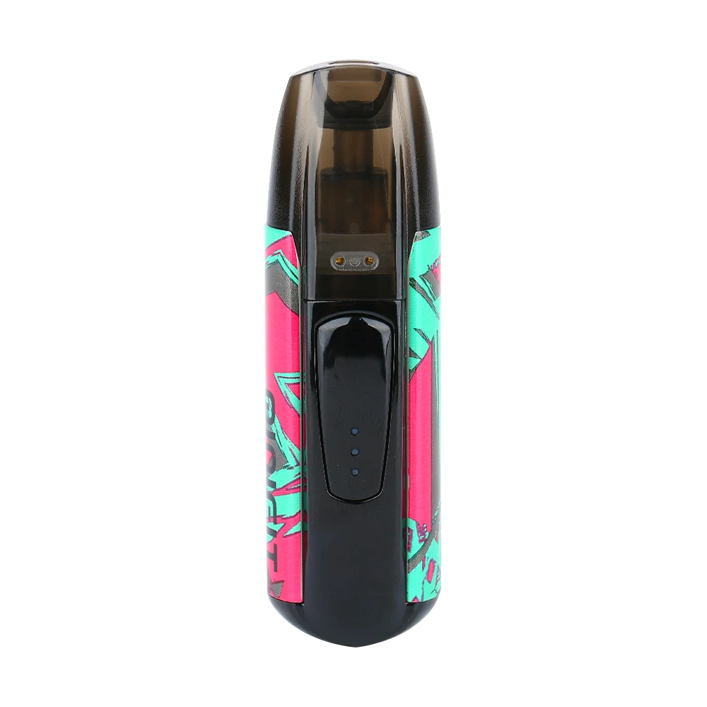 Набор цветов JUSTFOG MINIFIT Pod Vape Kit с аккумулятором 370 мАч и картриджем 1,5 мл pod system pod vape Kit vs Drag Nano/Kubi - Цвет: Pink Pattern