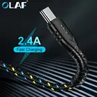 USB-кабель Olaf для быстрой зарядки телефонов, 0,5123 м., цвета на выбор