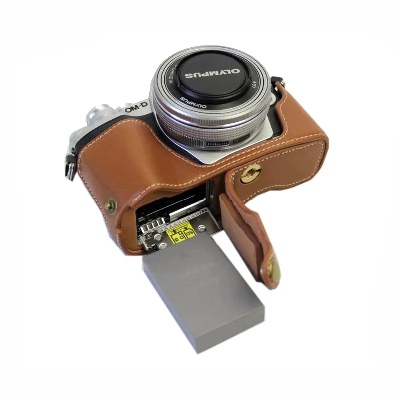 Чехол для камеры из натуральной кожи чехол фотокамеры Olympus OM-D EM10 III E-M10III Mark II EM10II с