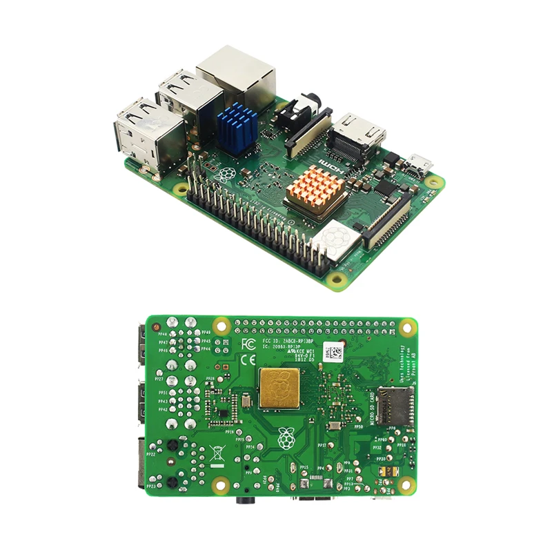 Оригинальный Raspberry Pi 3 комплекта с ABS чехол Вентилятор охлаждения Питание адаптер