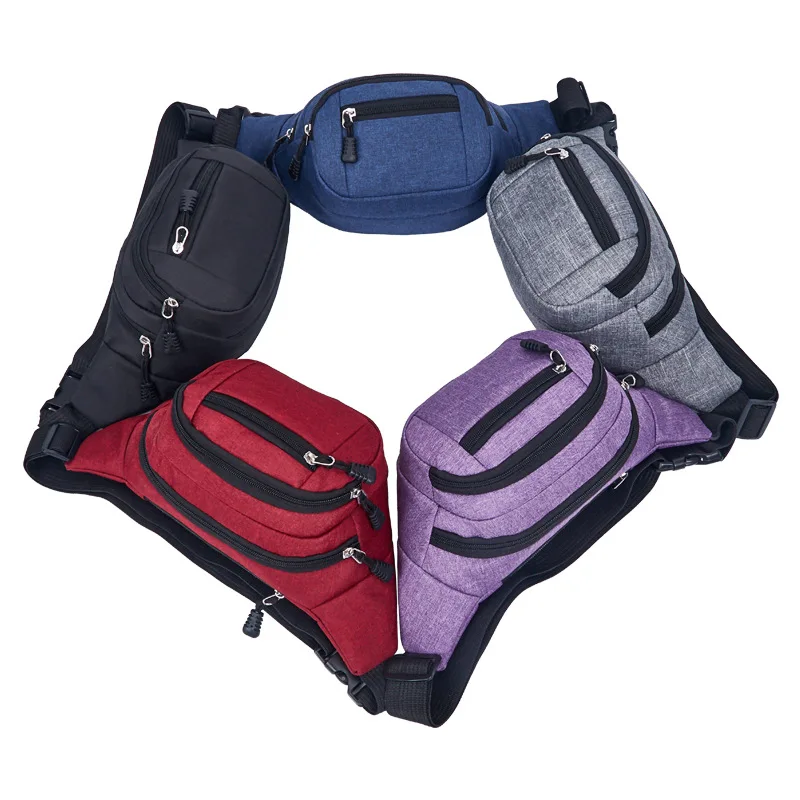 2019 поясная сумка унисекс холщовая Повседневная для альпинизма модная