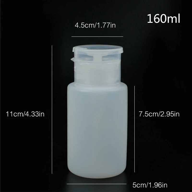 Профессиональный контейнер для снятия лака ногтей жидкое спиртовое масло