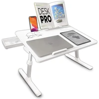 leather top for work cooper desk pro xl adjustable folding laptop desk height tilt study bed reading stand drawer pearl white