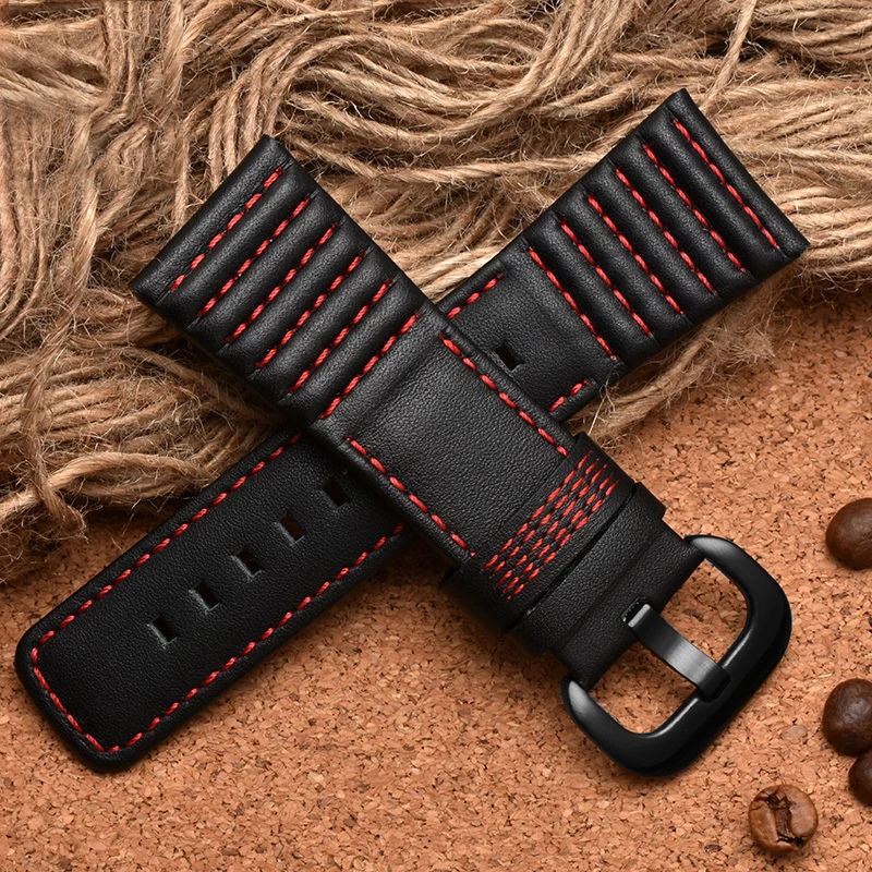 Genuine Leather Watch Strap for Seven Friday Watchband Cowhide Q2 P1 Series Men's Leather Strap Watch Accessories 28mm
