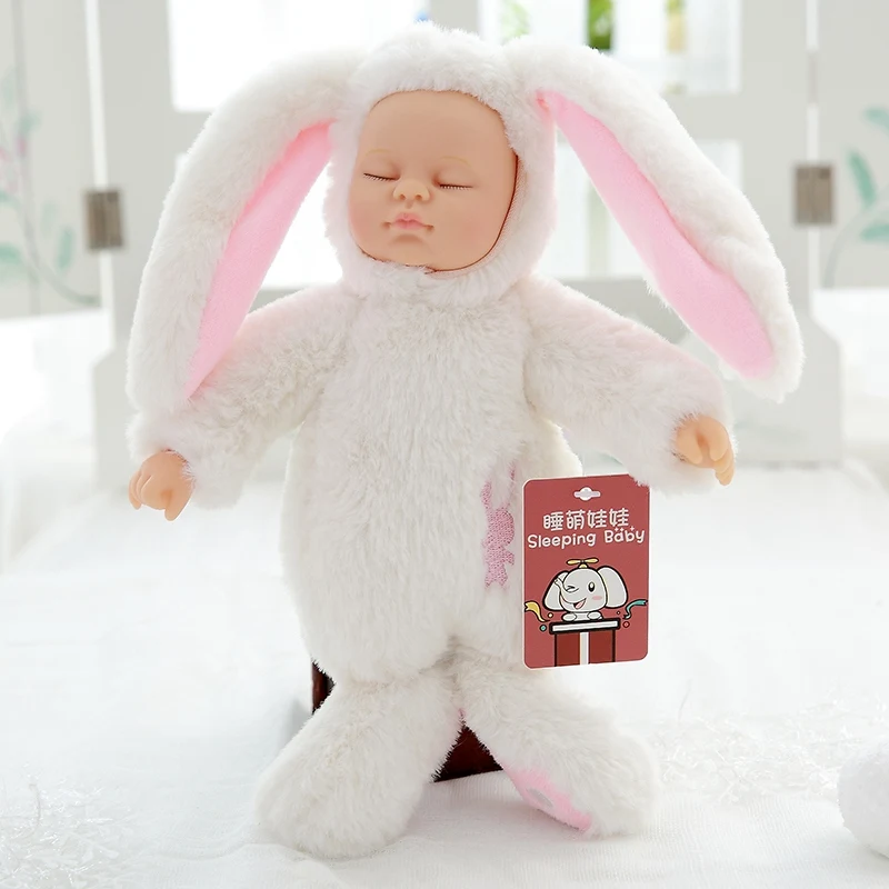 Светло-зеленый Kawaii куклы для девочек и мягкие ПВХ детские плюшевые игрушки для девочек Рождественский подарок высокое качество Bjd Bebe Кукла Reborn Детские игрушки - Цвет: Светло-зеленый