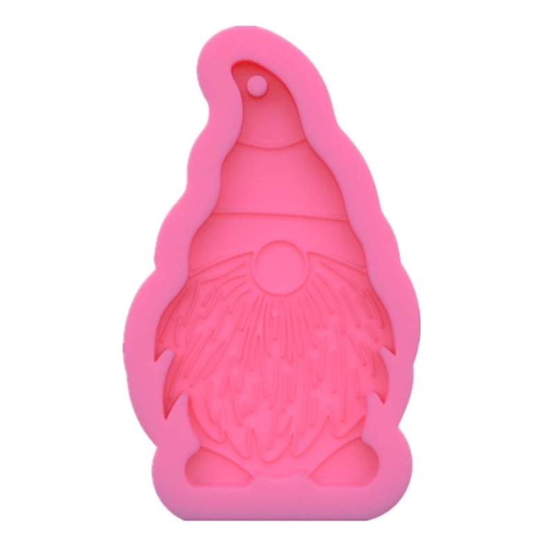 

Dwarf Doll Shaped Keychain Epoxy Resin Mold Key Chain Pendants Silicone Mould 652B