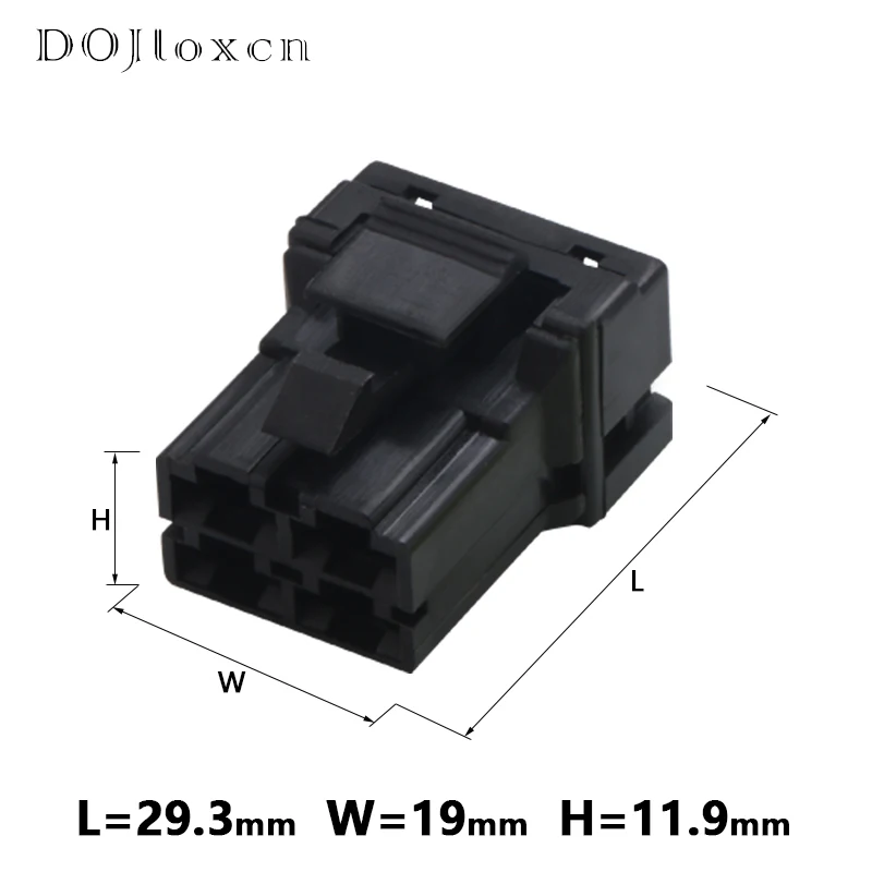 

1/5/10/20/50 Sets 4 Pin Automotive Connect For Iveco Baodi Xinyi Air Conditioning Heater Blower Resistance Plug DJ7042D-6.3-11