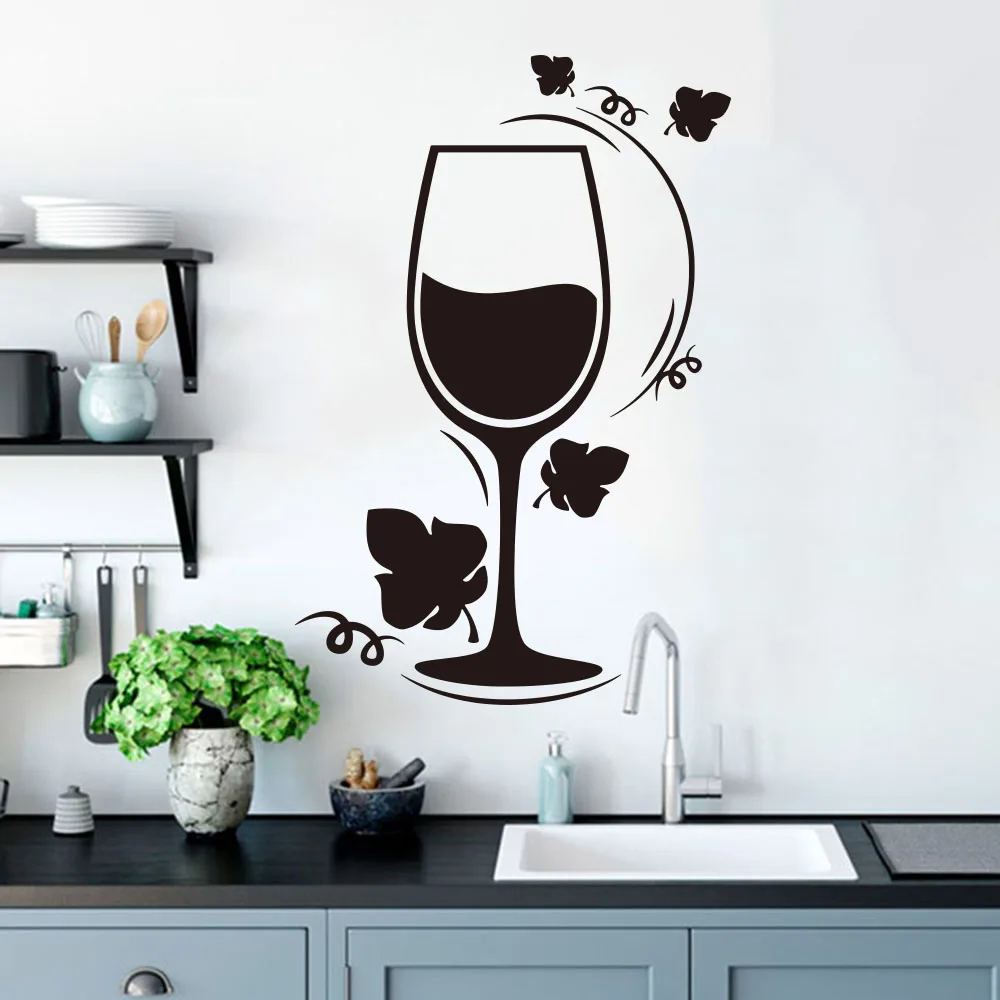 Современная Цветочная стеклянная виниловая наклейка на стену с рисунком цветов