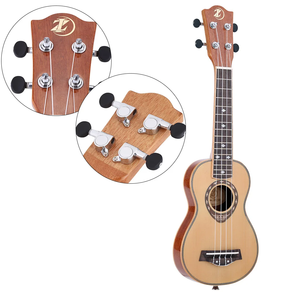 21&quot Soprano Spruce 42mm Ukelele Ukulele Gift Slim Design | Спорт и развлечения