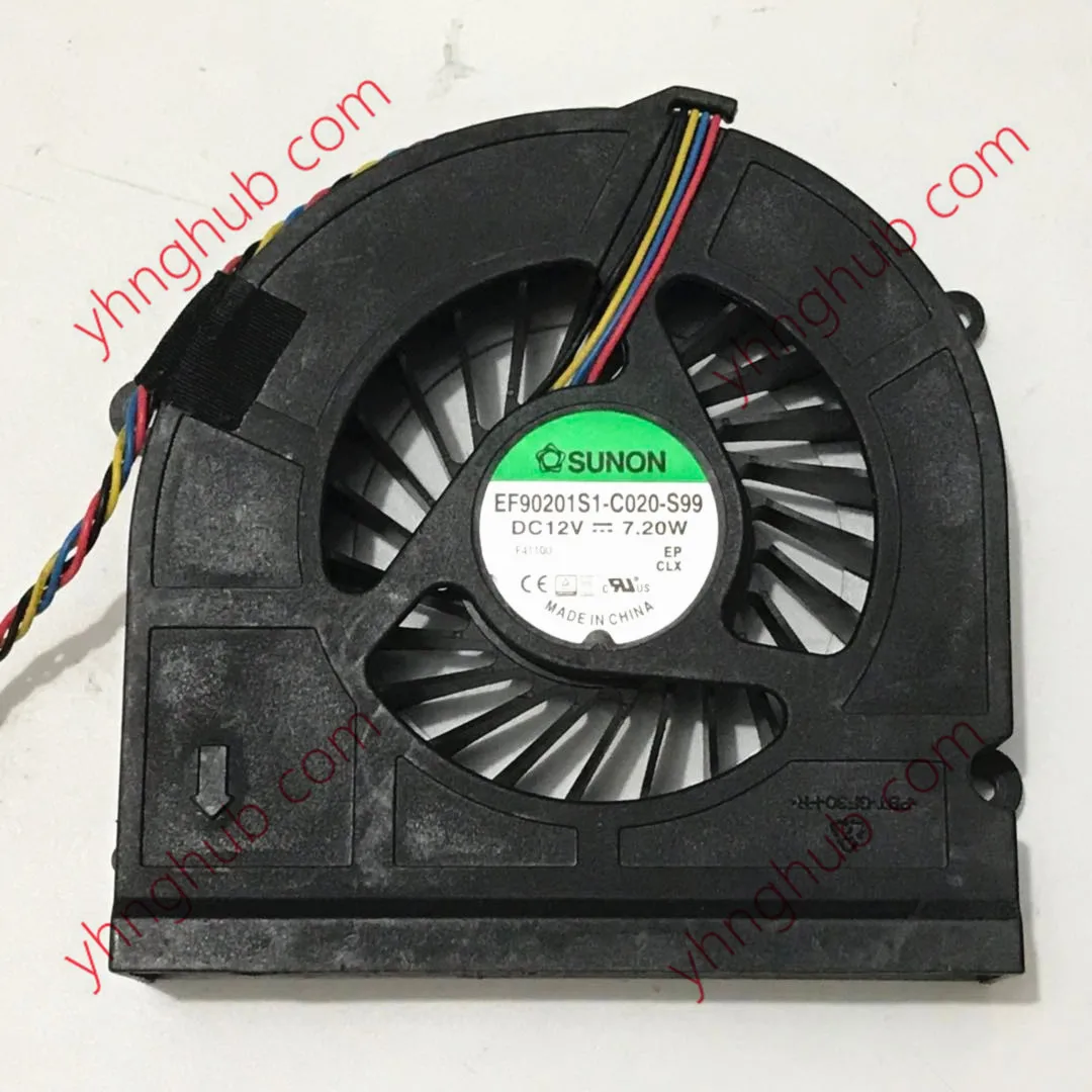 

SUNON EF90201S1-C020-S99 DC 12V 7,20 W 4-проводной охлаждающий вентилятор для сервера ноутбука