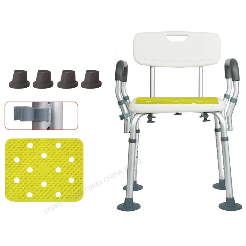 Стул для туалета пожилых стул ванной сиденье душа нескользящий