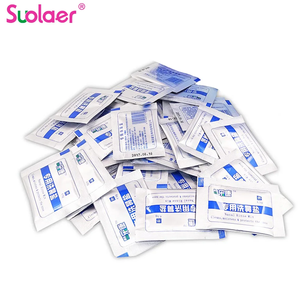4 5 г для промывания носа очищающая соль синус аллергия носовое - Цена: 118,51 - 261,61 руб.