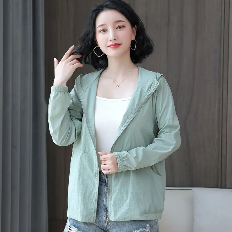 Летняя новинка Солнцезащитная одежда yраз Женская Повседневная Свободная модная