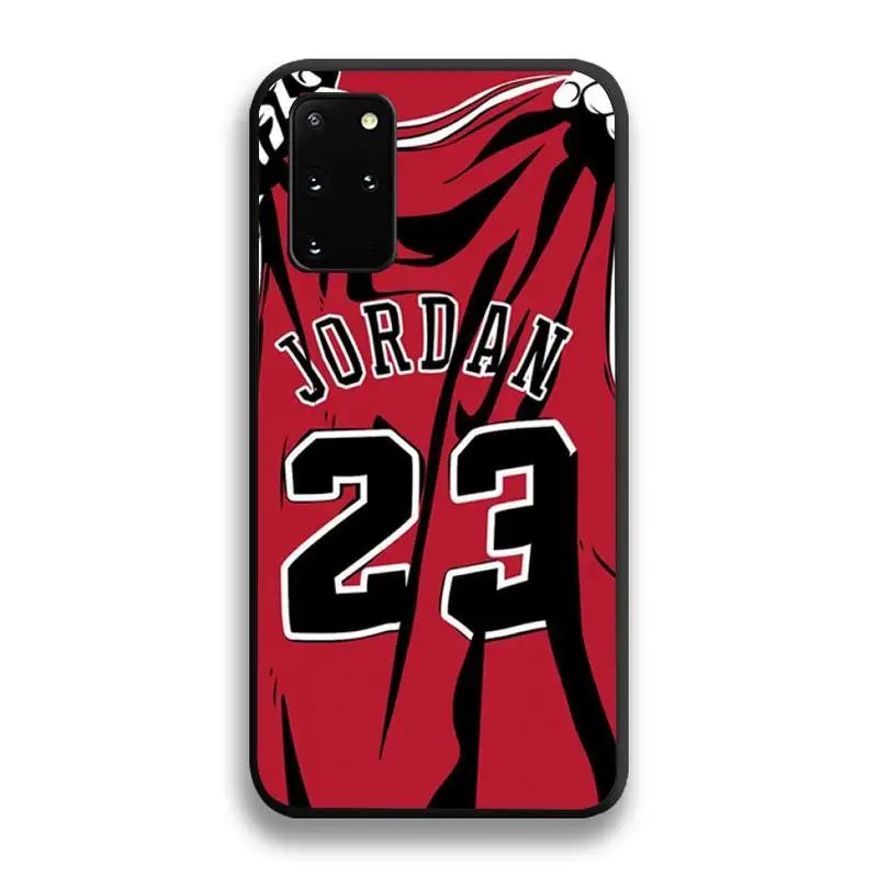 

Basketball 23 Jordan Phone Case For Samsung Galaxy S20 FE plus Ultra S6 S7 edge S8 S9 plus S10 5G lite 2020