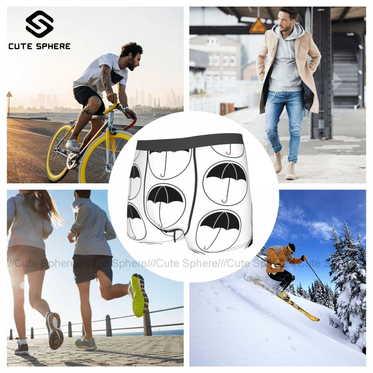 

Umbrella Academy Underwear Sublimation Trenky Polyester Trunk Custom Plain Youth Boxer Brief