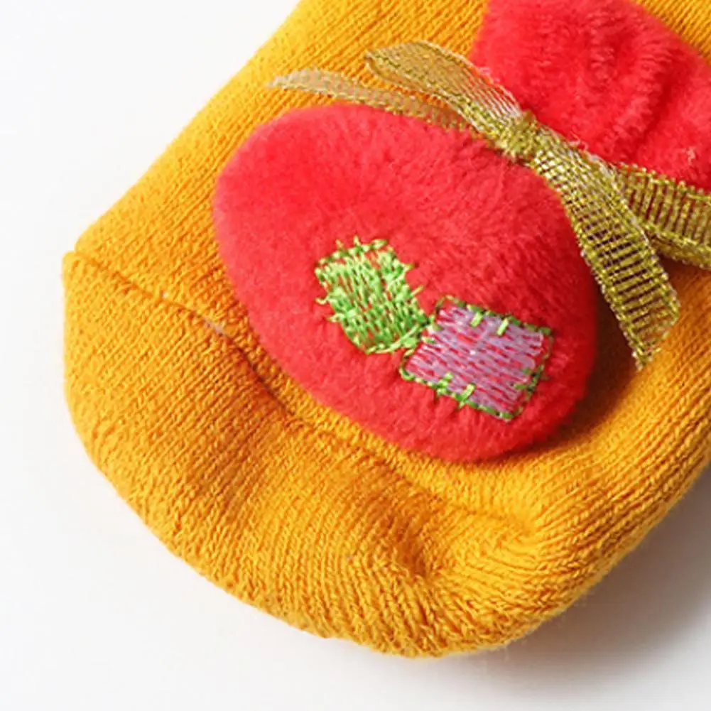 

2021 Baby Girl Boys Socks Shoes Warm Winter Christmas Floor Baby Socks Step Child Socks Anti-Slip Baby Casual Shoes X9X1