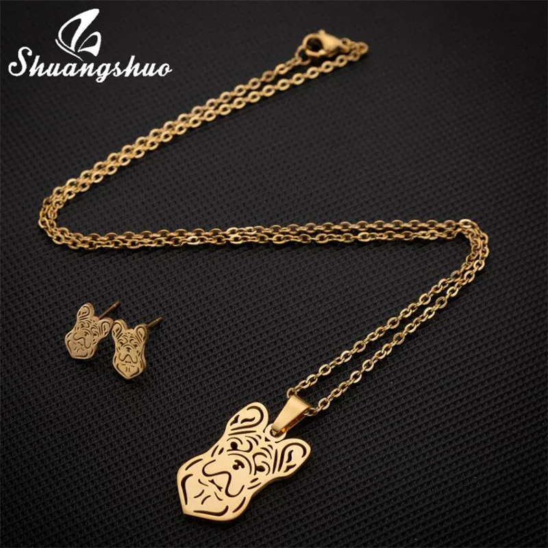 Shuangshuo Модные женские девочки дети Мужчины Ювелирные наборы перо карта животное