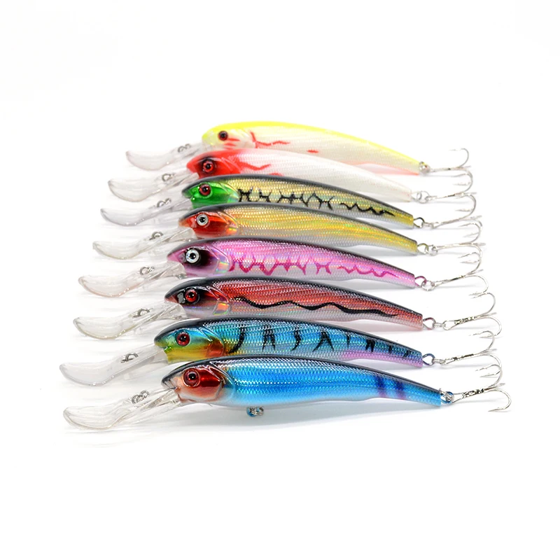 1 шт. рыболовная приманка искусственный воблер для глубокой рыбалки жесткая с