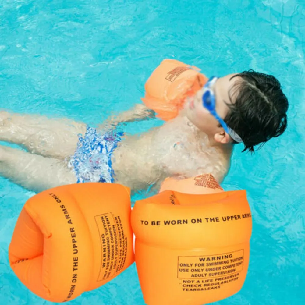 

Adult Children Swimming Armband Inflatable Color Foam Stick Safe Swimming Wing Water Armband Learn To Swim Water Sports