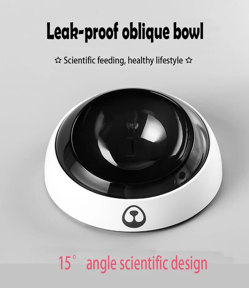 15 ° пищевая посуда для домашних животных миска риса собак одна кормления кошек