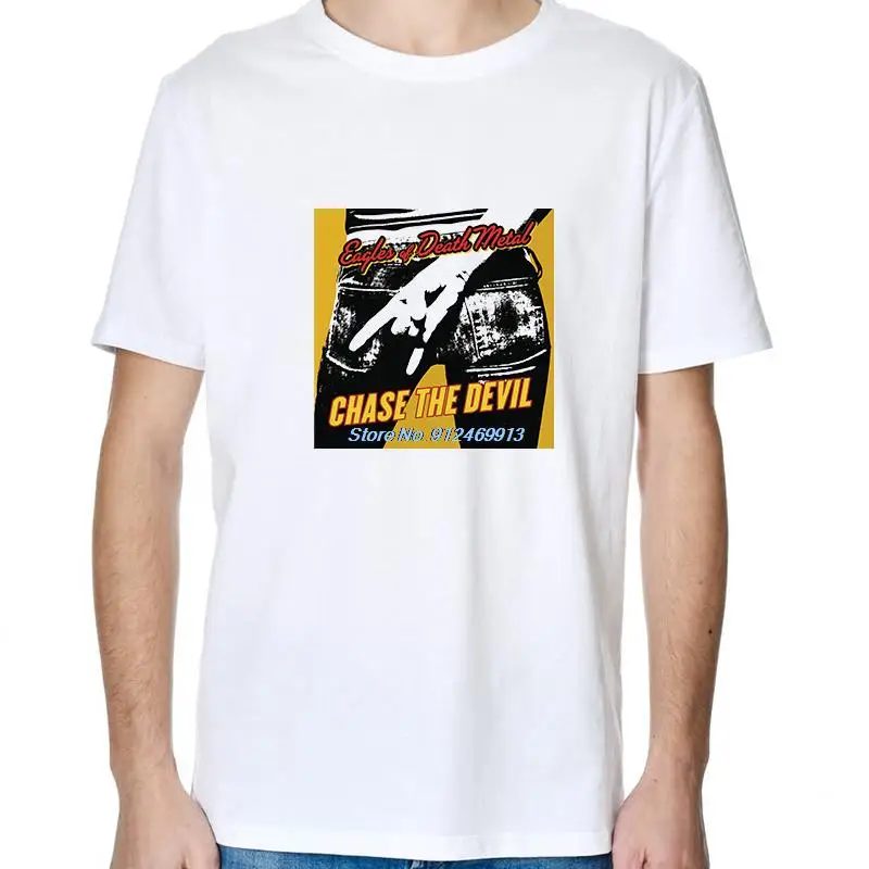 

Мужская Винтажная футболка с коротким рукавом Eagles Of Death Metal Death By Rock