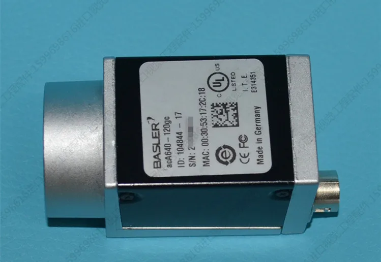 Для использования в Германии Basler bacA640 120gc Цвет 120 fps CCD GIGE промышленная Камера| |