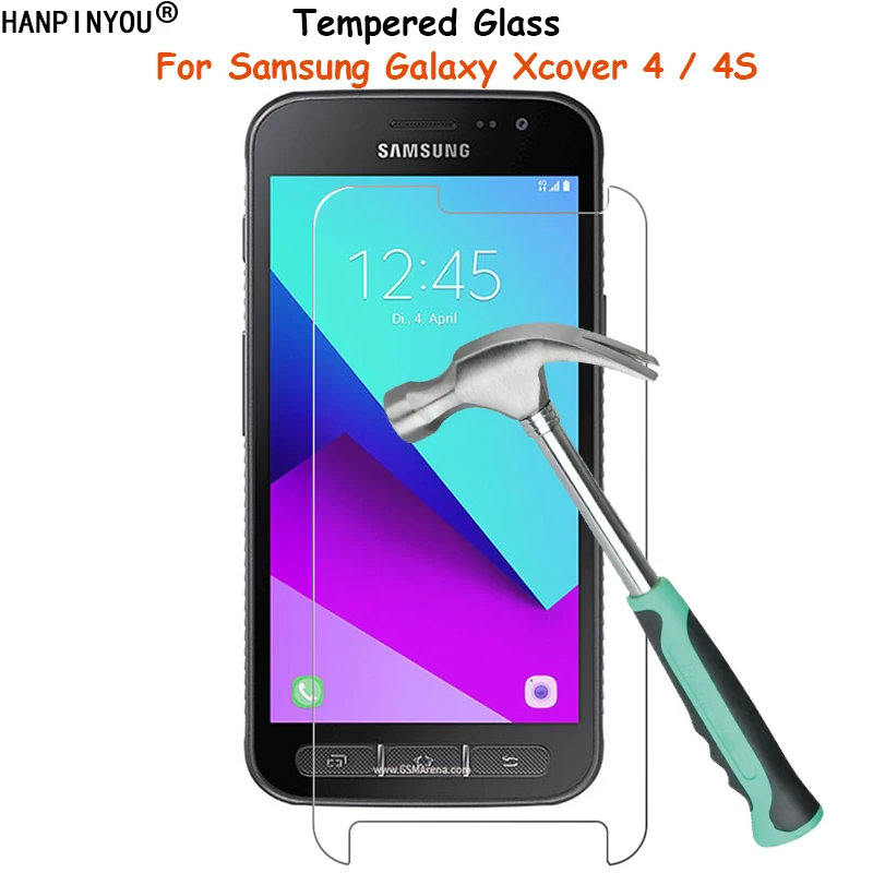 Для samsung Galaxy Xcover 4 G390F 4S G398F 5 0 &quotпрозрачная защитная пленка из закаленного стекла |