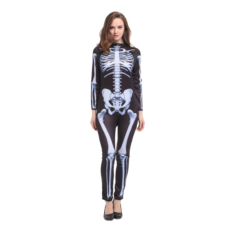 Женский костюм-комбинезон для косплея на Хэллоуин | Тематическая одежда и