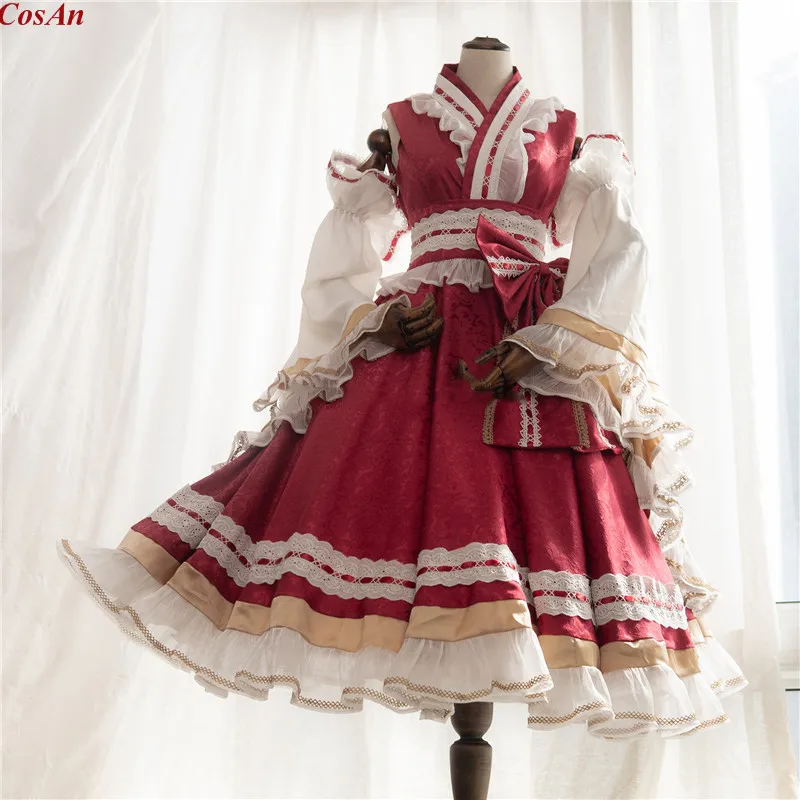 Горячая игра в стиле героя аниме рейму Хакурей Touhou Project для костюмированной