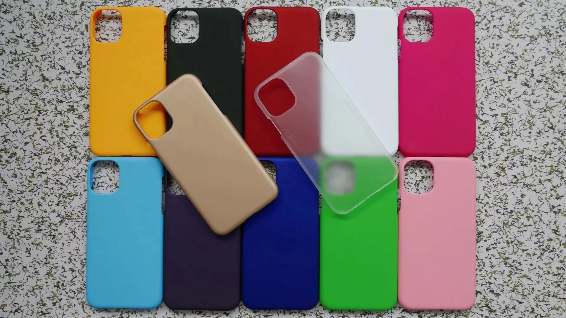 Тонкий матовый чехол для телефона iPhone 6 6S 7 8 Plus 5S SE 5C 4S твердый пластиковый на