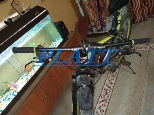 

Fiber Carbon Total MTB Bicycle Handlebar 31.8mm Carbon Mountain Bike 4 Upsweep 9 Retreat Free Shipping