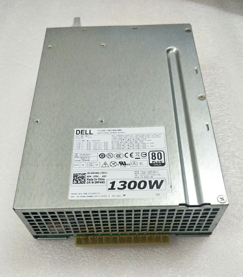 

Pulled MF4N5 D1300EF-01 1300W PSU Power Supply for T7610 T7910