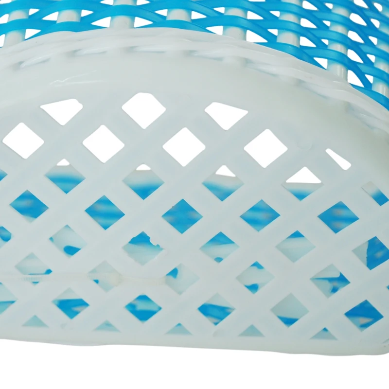 2 шт. детская велосипедная корзина: 1 синяя Цветочная передняя корзина для