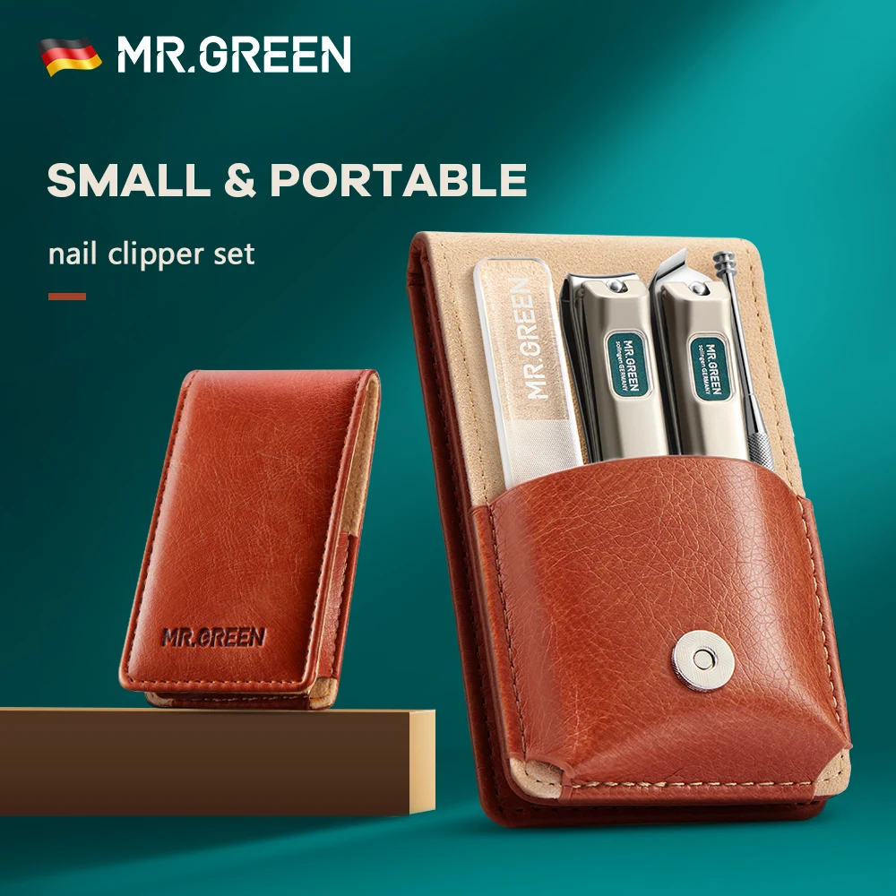 Набор для маникюра MR.GREEN набор кусачков ногтей резак педикюра острые лезвия