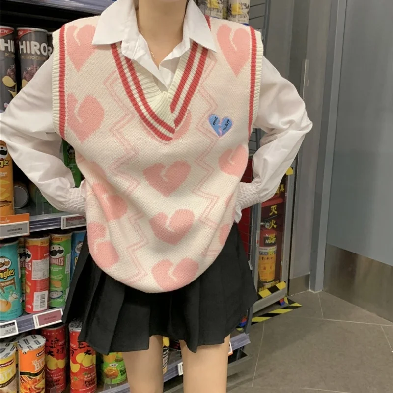 Женский тонкий свитер на раннюю осень 2021 в Корейском стиле нежный пуховик с милым