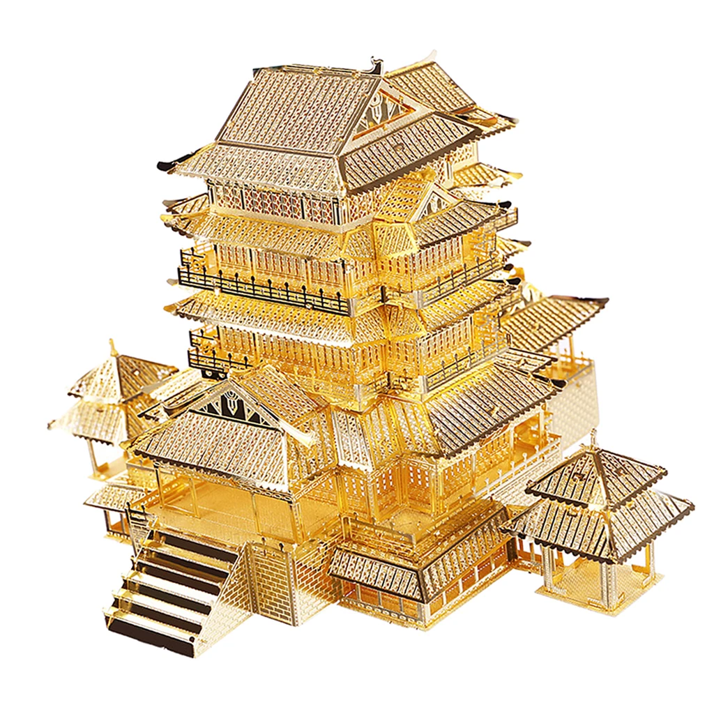 

Tengwang Pavilion 3D Metal Puzzle Model DIY Building Jigsaw Toy