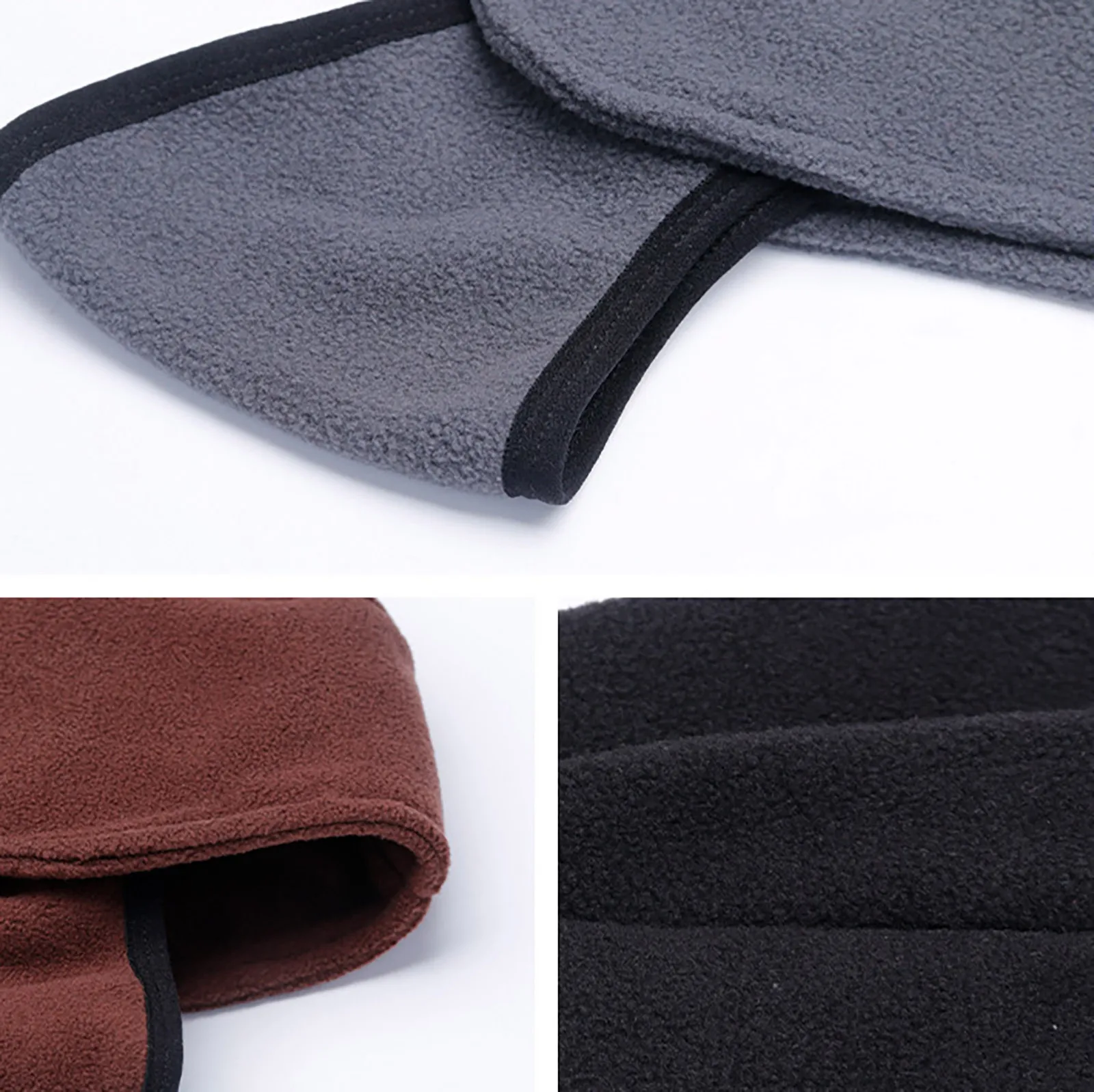 

Winter Beanie Hats Scarf Set Warm Hat Skull Cap Neck Warmer with Thick Fleece Lined Winter Hat and Scarf for Men Women #116