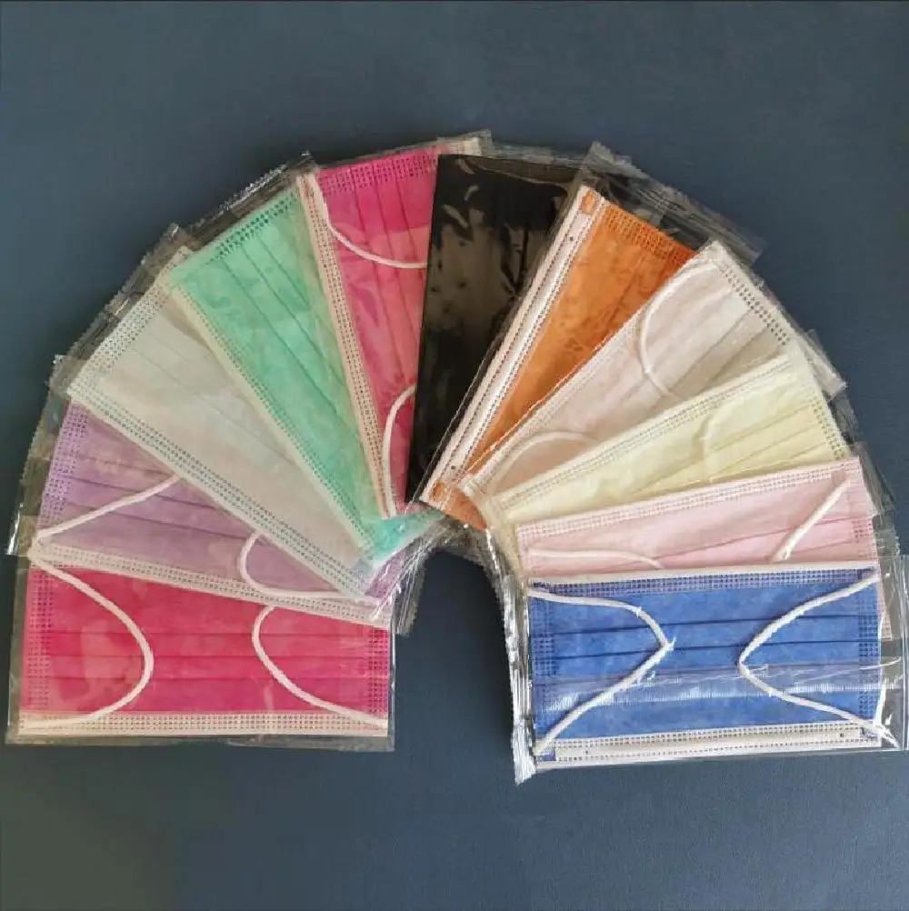 10 100 шт маска для лица индивидуальная упаковка одноразовых взрослый полости рта 3