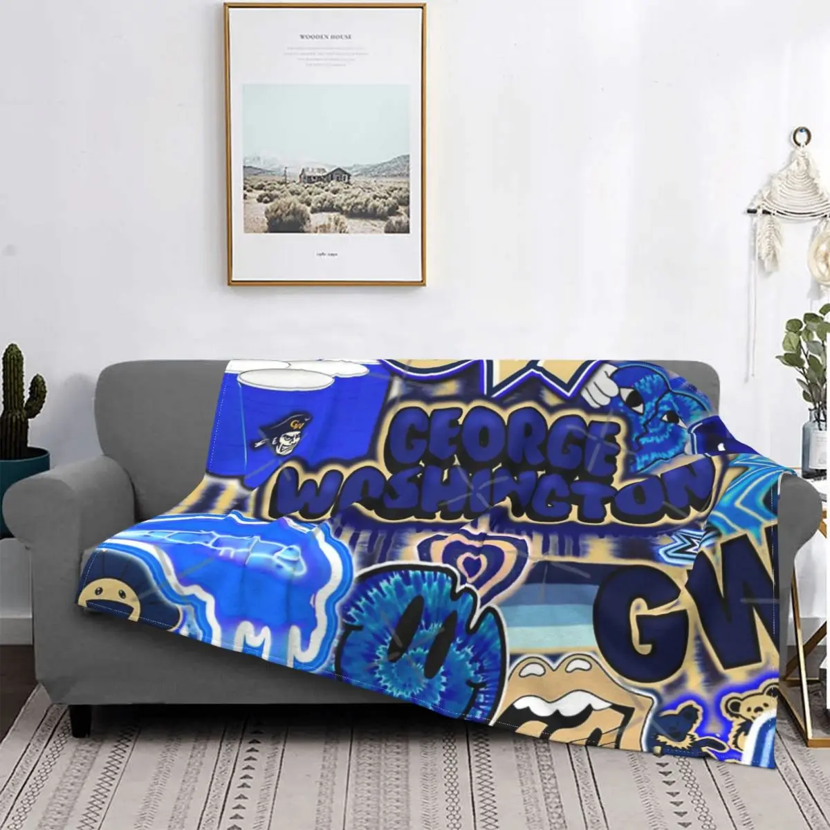

G W 2 0-Manta a cuadros для детей, для cama colcha, double Manta