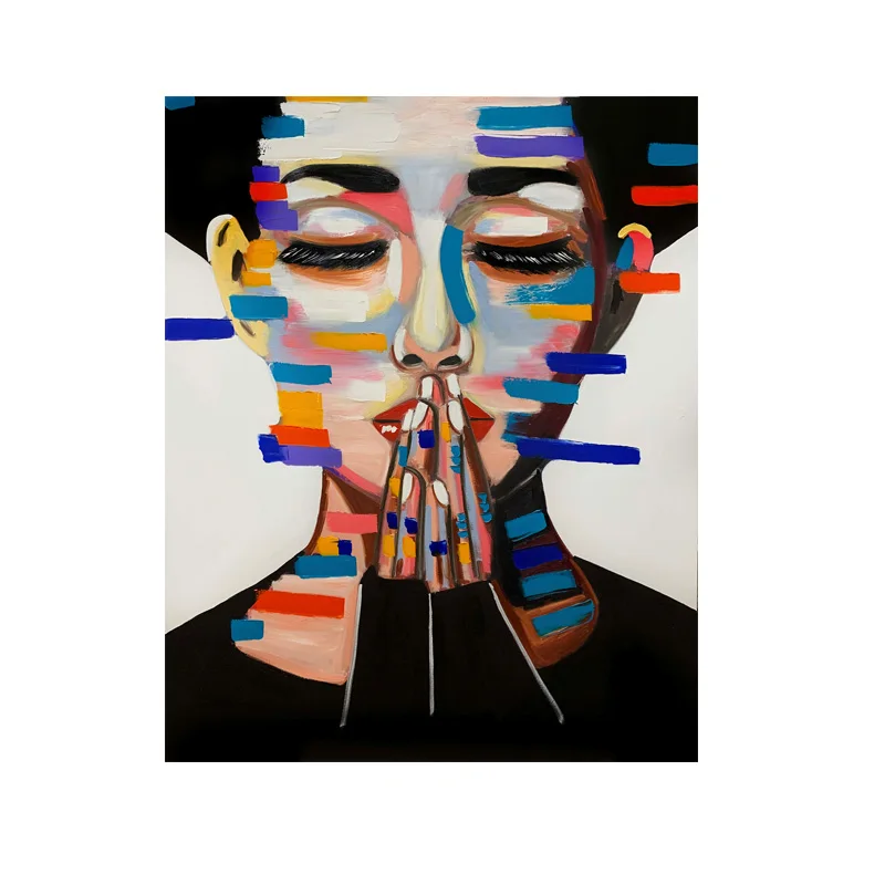 

Abstract African Girl Wall Art Canvas Posters Graffiti Art Posters And Prints Woman Portrait Street Wall Art Pictures Home Decor