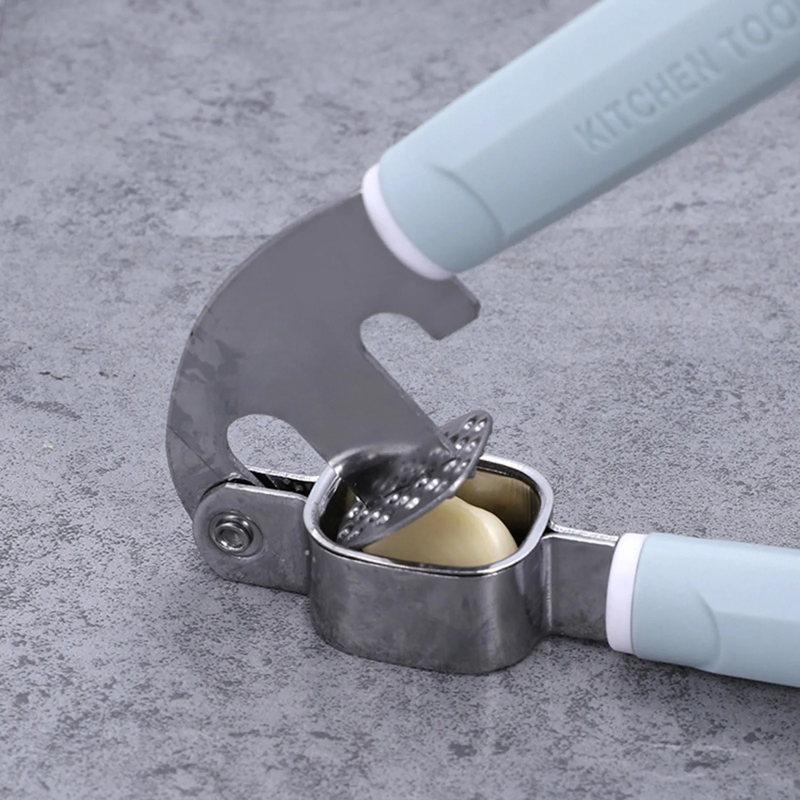 Кухня Нержавеющая сталь чеснок Пресс дробилка дома Пособия по кулинарии овощи